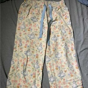 Alice in Wonderland PJ pants